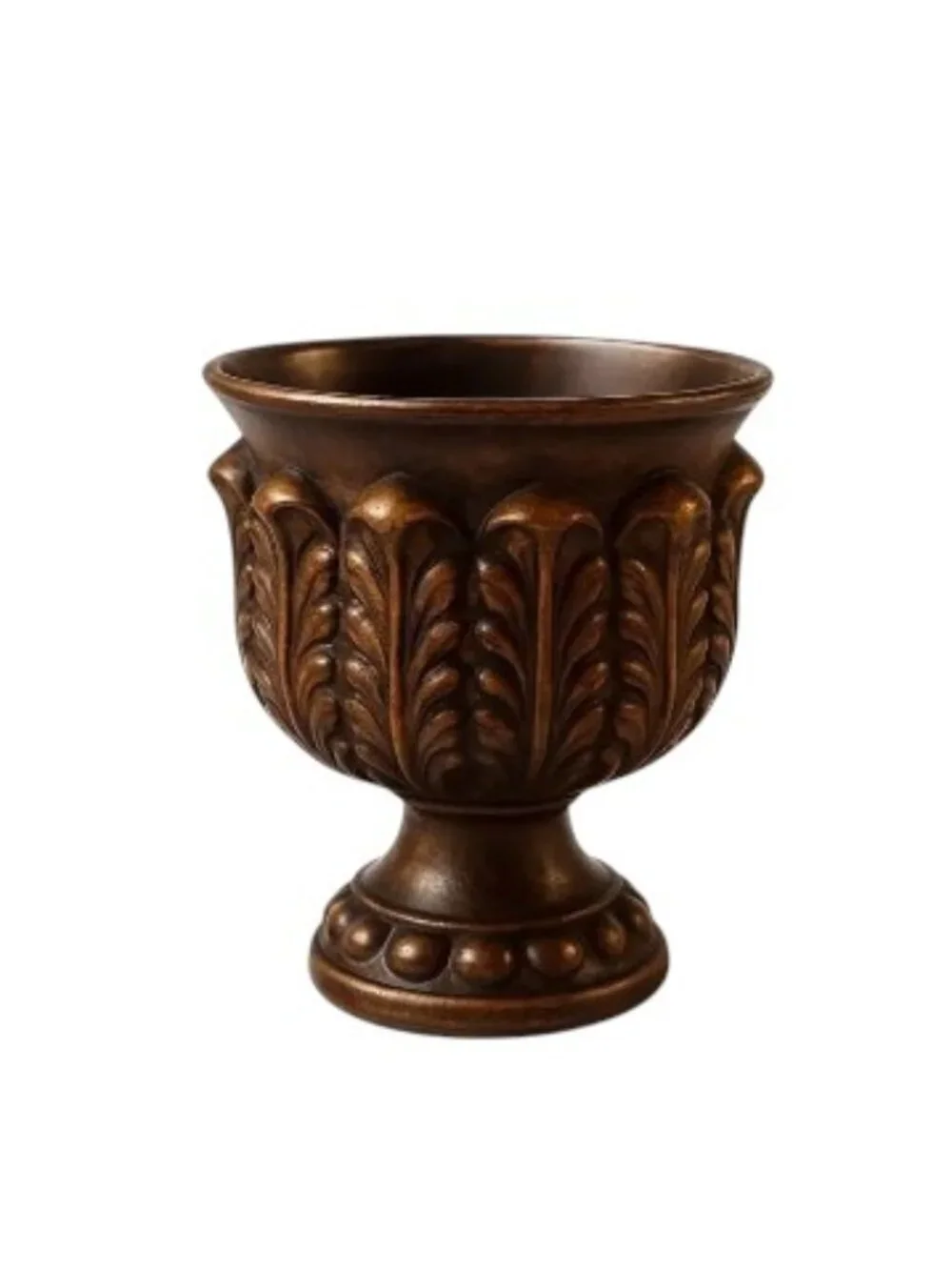 Vintage Gothic-Style Florist Urn Pedestal Vase